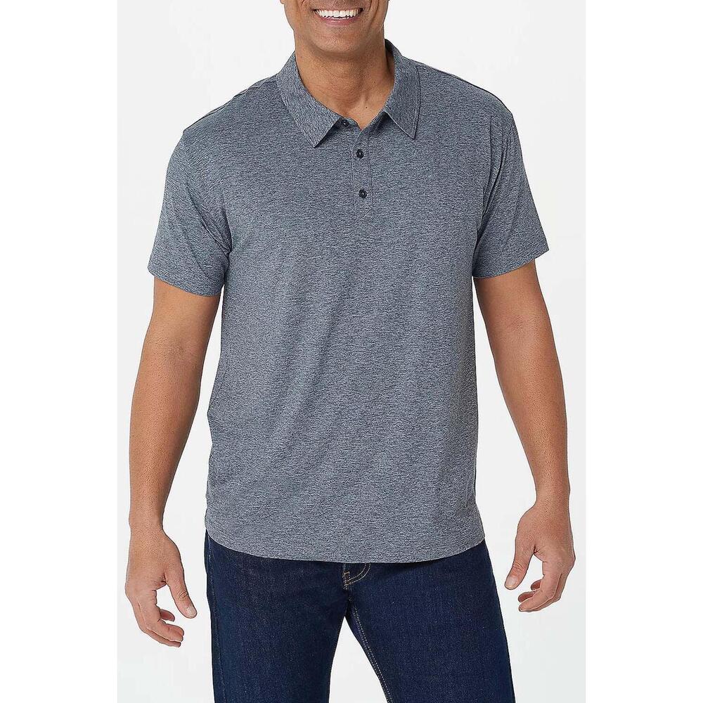 zuda Menswear Z-Cool Polo Shirt Heather Nay